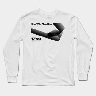 Tape Recorder テープレコーダー Japanese Katakana Long Sleeve T-Shirt